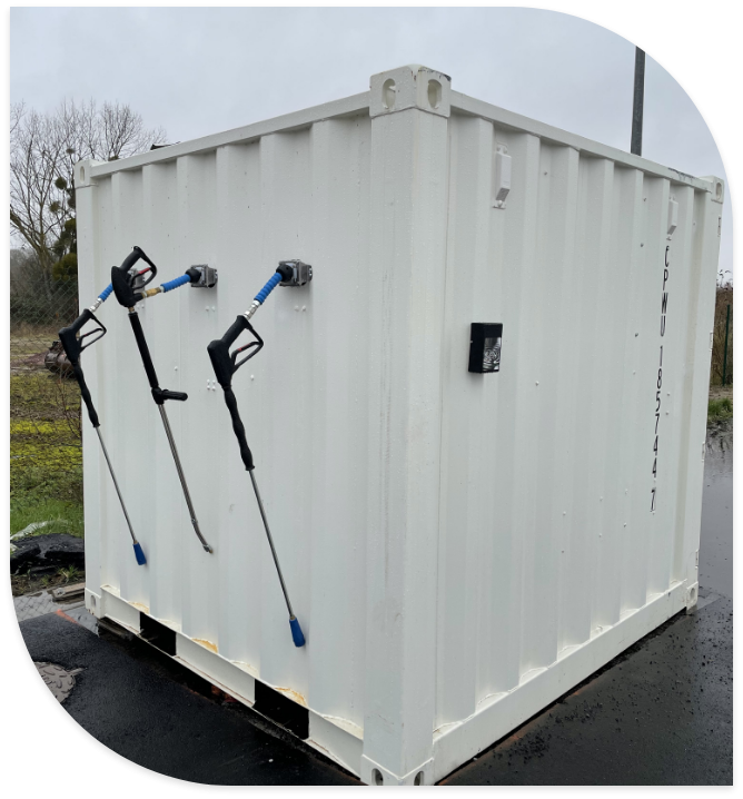 station autonome carburant