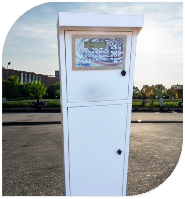 borne gestion carburant